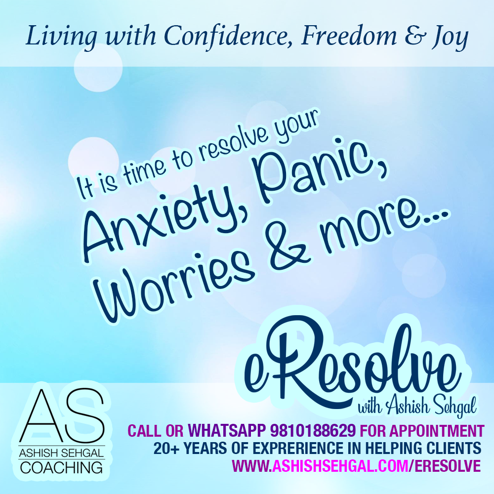 Resolve Anxiety , Panic, Worries & More